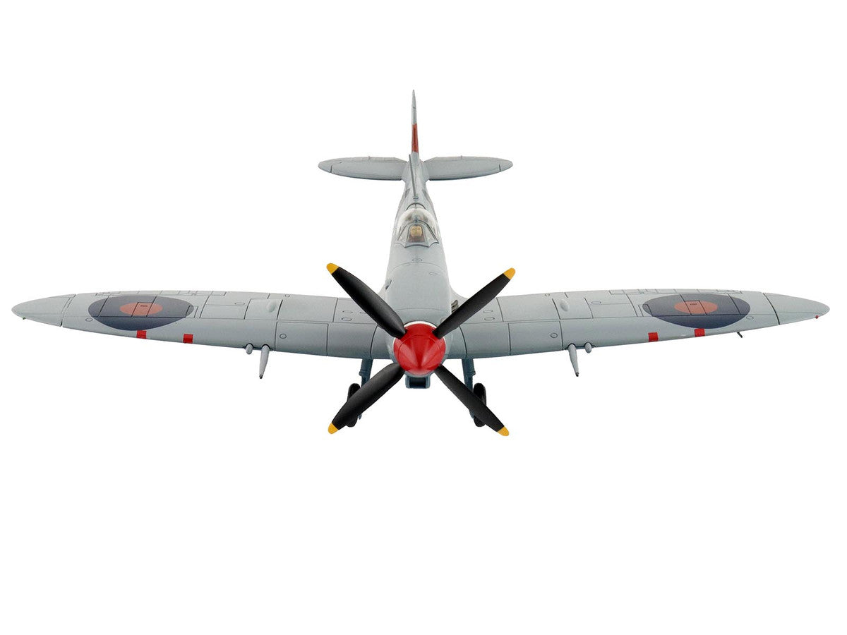 Supermarine Spitfire Mk IXc Fighter Aircraft "MA466 BQ-S No. 451 Squadron Corsica" (1944) Royal Australian Air Force "Air Power Series" 1/48 Diecast Model by Hobby Master LuxuryLifeWay Online Store