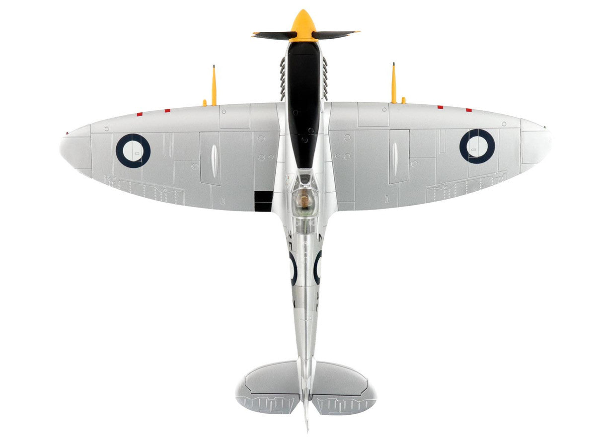 Supermarine Spitfire Mk VIII Fighter Aircraft "A53-379 Flight Lieutenant David Glaser No. 549 Squadron Strauss Airstrip" (1944) Royal Australian Air Force "Air Power Series" 1/48 Diecast Model by Hobby Master LuxuryLifeWay Online Store