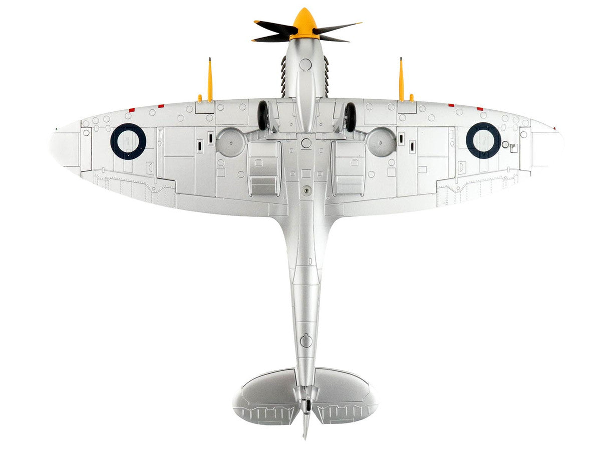 Supermarine Spitfire Mk VIII Fighter Aircraft "A53-379 Flight Lieutenant David Glaser No. 549 Squadron Strauss Airstrip" (1944) Royal Australian Air Force "Air Power Series" 1/48 Diecast Model by Hobby Master LuxuryLifeWay Online Store