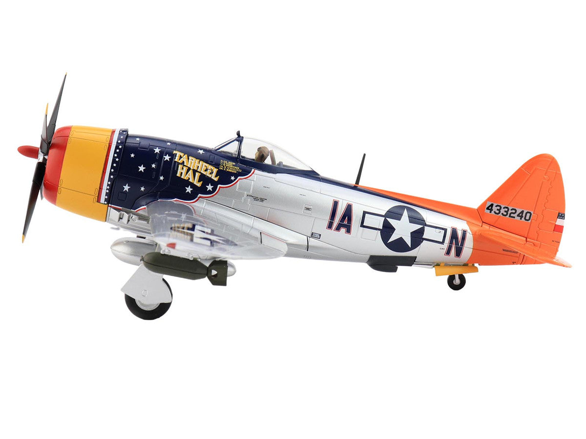 Republic P-47D Thunderbolt Aircraft "Tarheel Hal Lt. 'Ike' David 66 FS 358 FG" (1945) United States Army Air Forces "Air Power Series" 1/48 Diecast Model by Hobby Master LuxuryLifeWay Online Store