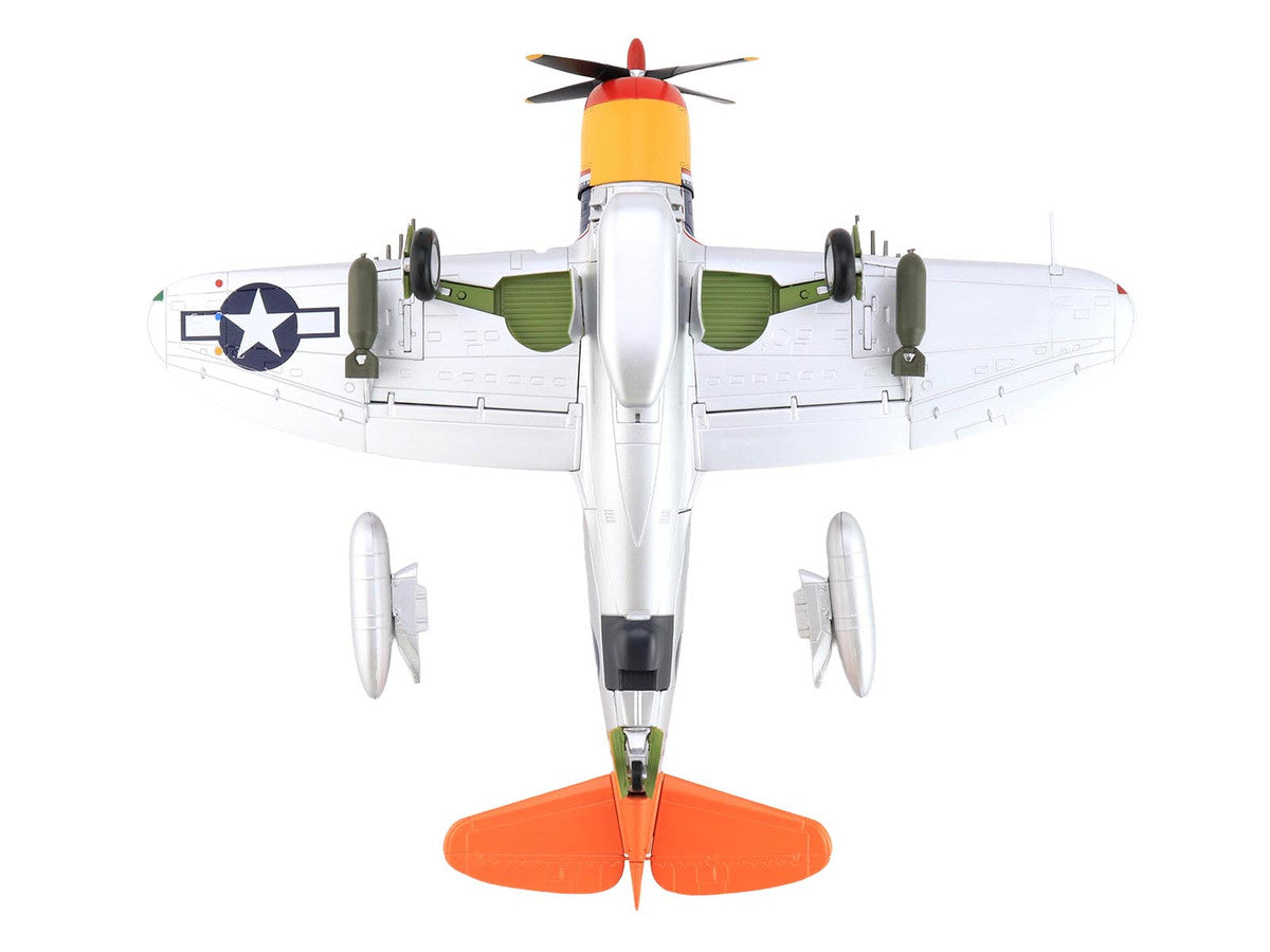 Republic P-47D Thunderbolt Aircraft "Tarheel Hal Lt. 'Ike' David 66 FS 358 FG" (1945) United States Army Air Forces "Air Power Series" 1/48 Diecast Model by Hobby Master LuxuryLifeWay Online Store