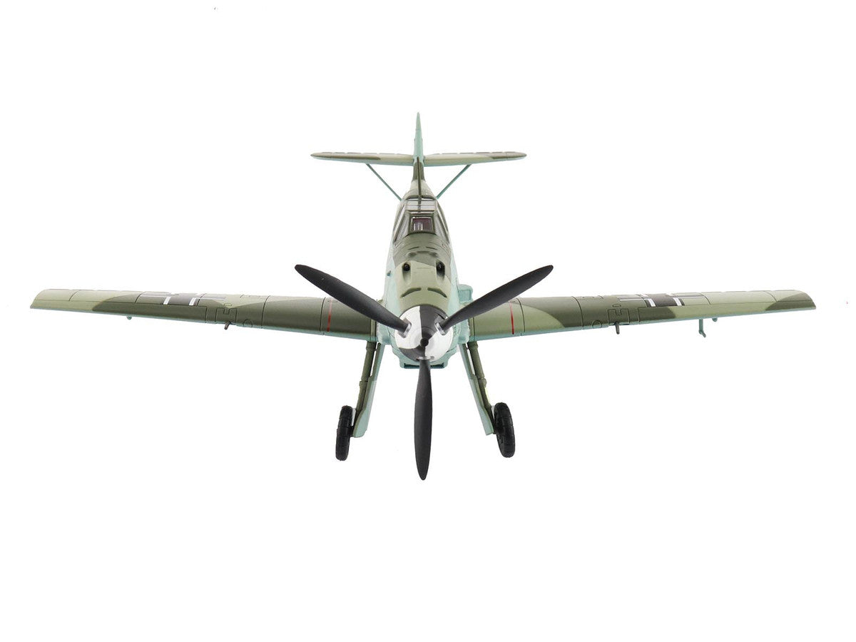 Messerschmitt BF 109E-4 Fighter Aircraft "Franz von Werra II/JG-3" (1940) German Luftwaffe "Air Power Series" 1/48 Diecast Model by Hobby Master LuxuryLifeWay Online Store