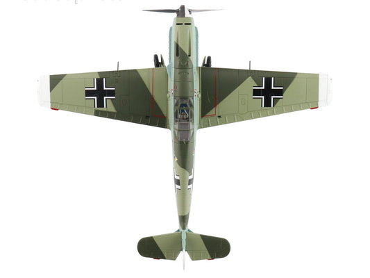 Messerschmitt BF 109E-4 Fighter Aircraft "Franz von Werra II/JG-3" (1940) German Luftwaffe "Air Power Series" 1/48 Diecast Model by Hobby Master LuxuryLifeWay Online Store
