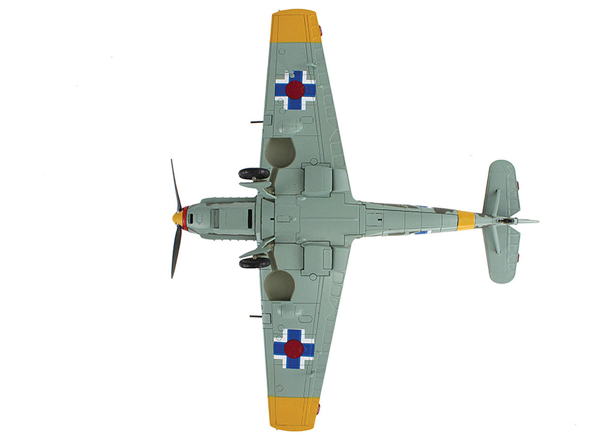 Messerschmitt Bf 109E-3 Fighter Aircraft "White 2 Jan Reznak 13.(slow)/JG 52 Kraznodar USSR" (1943) German Luftwaffe "Air Power Series" 1/48 Diecast Model by Hobby Master LuxuryLifeWay Online Store