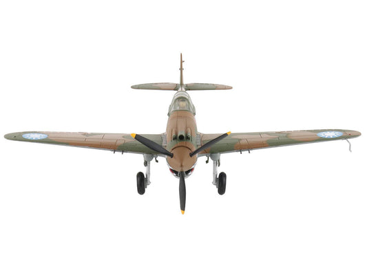 Curtiss P-40B Hawk 81-A2 Fighter-Bomber Aircraft "No.77 Robert Smith 3rd Pursuit Squadron" (1941) American Volunteer Group in China "Air Power Series" 1/48 Diecast Model by Hobby Master LuxuryLifeWay Online Store