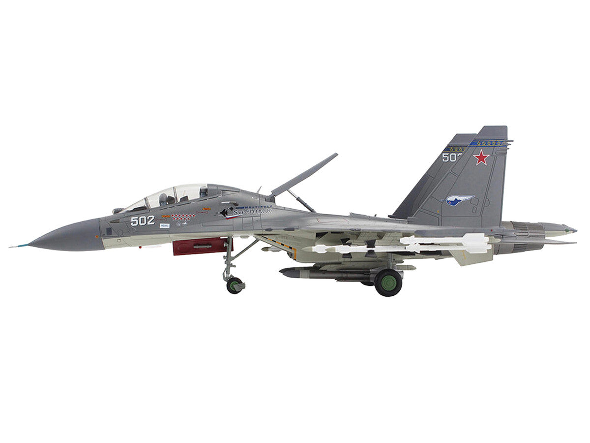 Sukhoi Su-30Mk Flanker Fighter Aircraft "502" (2011) Russian Air Force "Air Power Series" 1/72 Diecast Model by Hobby Master LuxuryLifeWay Online Store