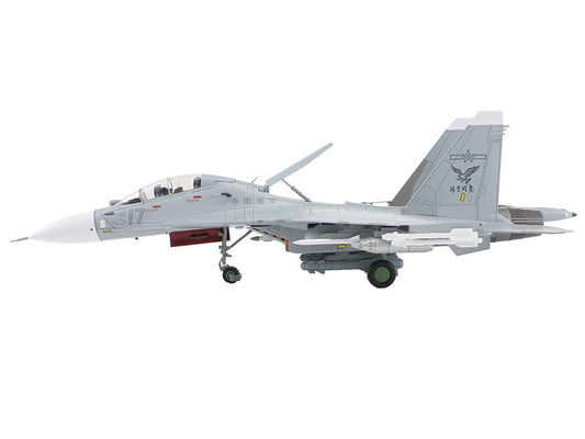 Sukhoi Su-30MK2 Flanker-G Fighter Aircraft "White 17 China" (2022) People's Liberation Army Naval Air Force (PLANAF) "Air Power Series" 1/72 Diecast Model by Hobby Master LuxuryLifeWay Online Store