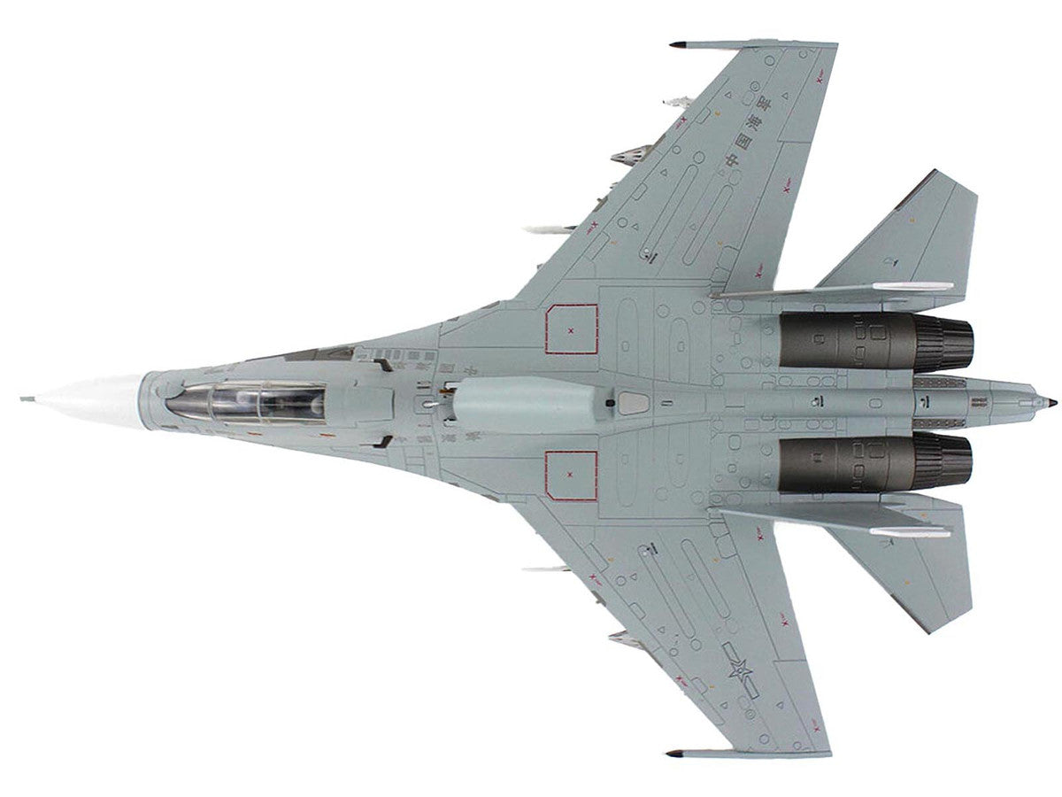 Sukhoi Su-30MK2 Flanker-G Fighter Aircraft "White 17 China" (2022) People's Liberation Army Naval Air Force (PLANAF) "Air Power Series" 1/72 Diecast Model by Hobby Master LuxuryLifeWay Online Store