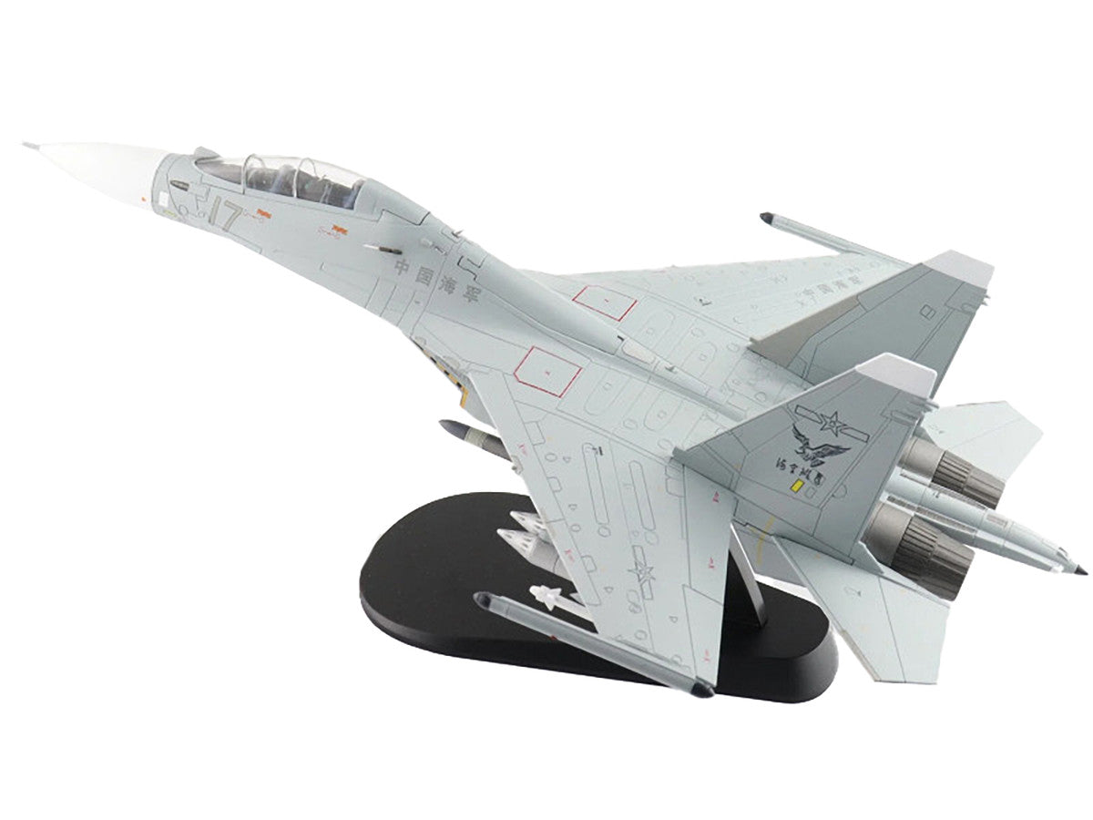 Sukhoi Su-30MK2 Flanker-G Fighter Aircraft "White 17 China" (2022) People's Liberation Army Naval Air Force (PLANAF) "Air Power Series" 1/72 Diecast Model by Hobby Master LuxuryLifeWay Online Store