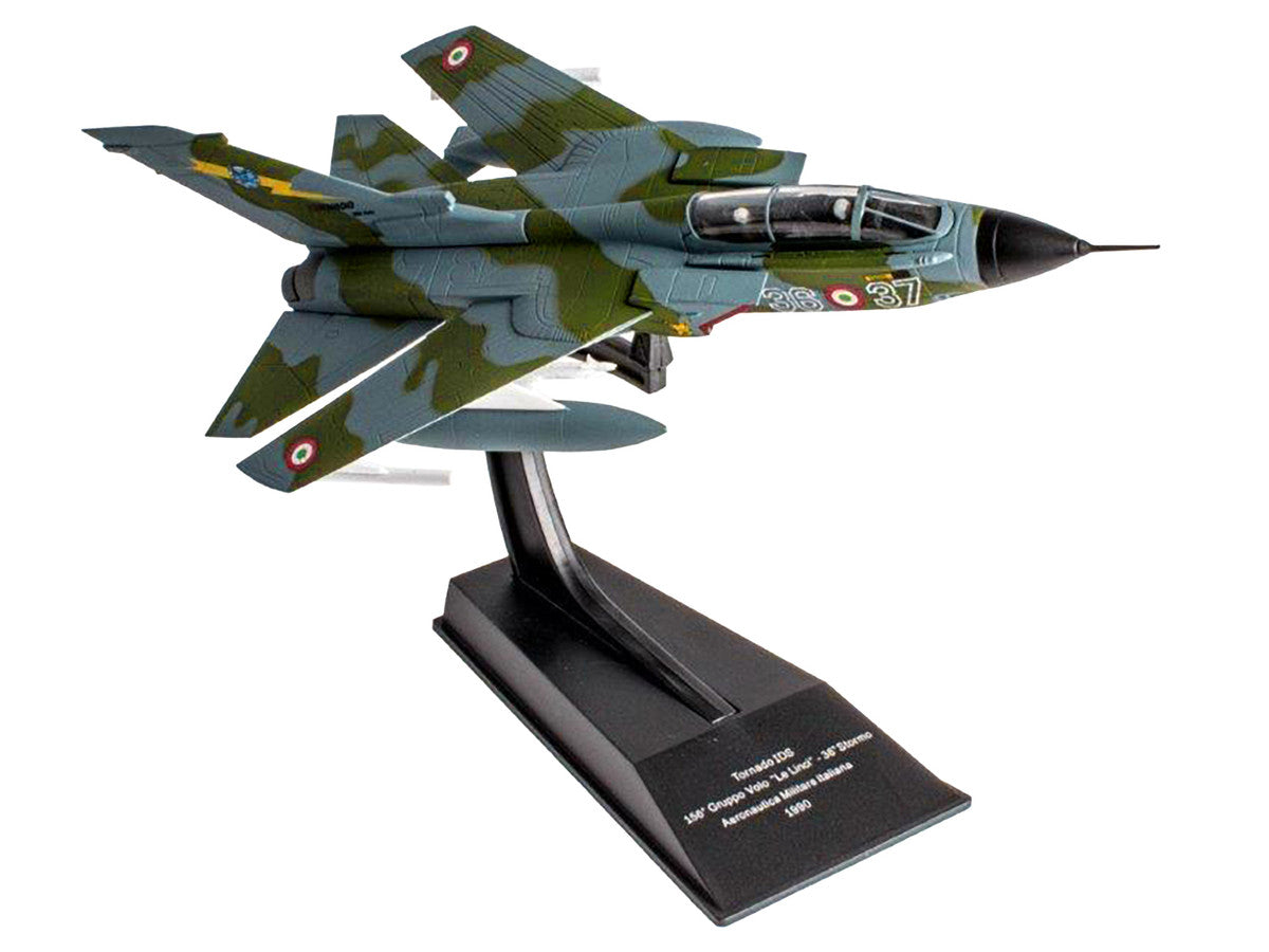 Panavia Tornado IDS Aircraft "156 Gruppo 'Le Linci' 36 Stormo" (1990) Aeronautica Militare Italiana (Italian Air Force) 1/100 Diecast Model by Hachette Collections LuxuryLifeWay Online Store