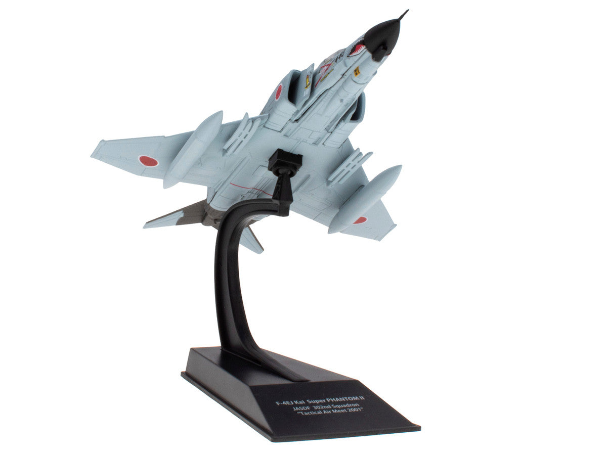 Mitsubishi F-4EJ Kai Super Phantom II Fighter Aircraft "302nd Squadron 83rd Air Wing Tactical Air Meet" (2001) Japan Air Self-Defense Force 1/100 Diecast Model by Hachette Collections LuxuryLifeWay Online Store