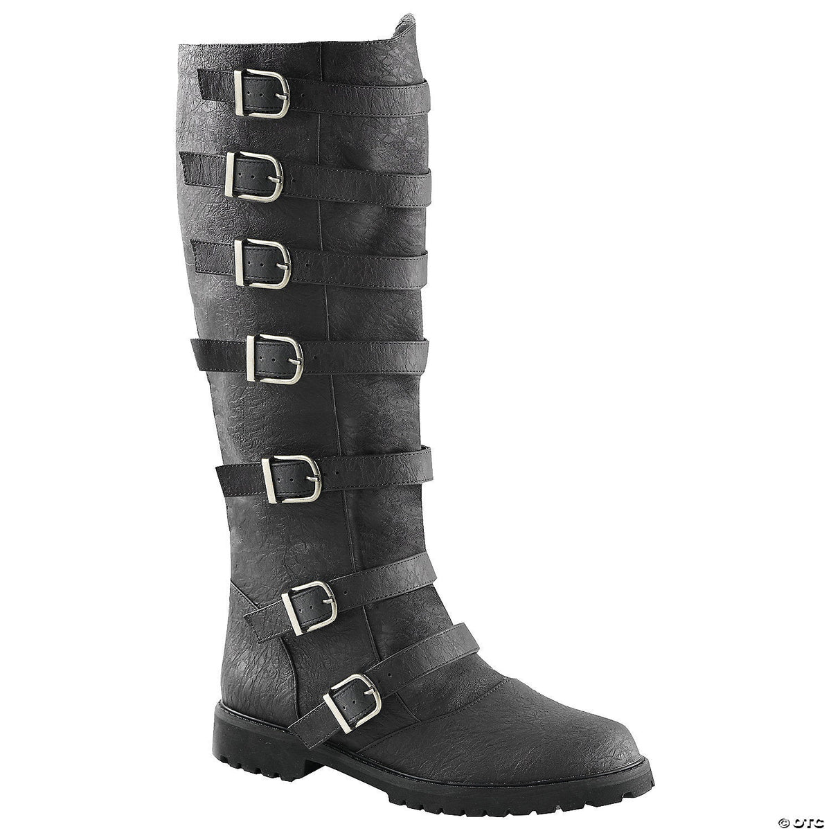 Distressed boots-black sz 8-9 LuxuryLifeWay Online Store