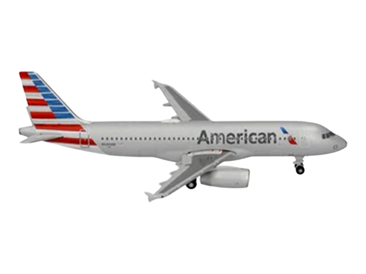 Airbus A320 Commercial Aircraft "American Airlines" (N680AW) Silver with Blue and Red Tail 1/500 Diecast Model Airplane by Herpa LuxuryLifeWay Online Store