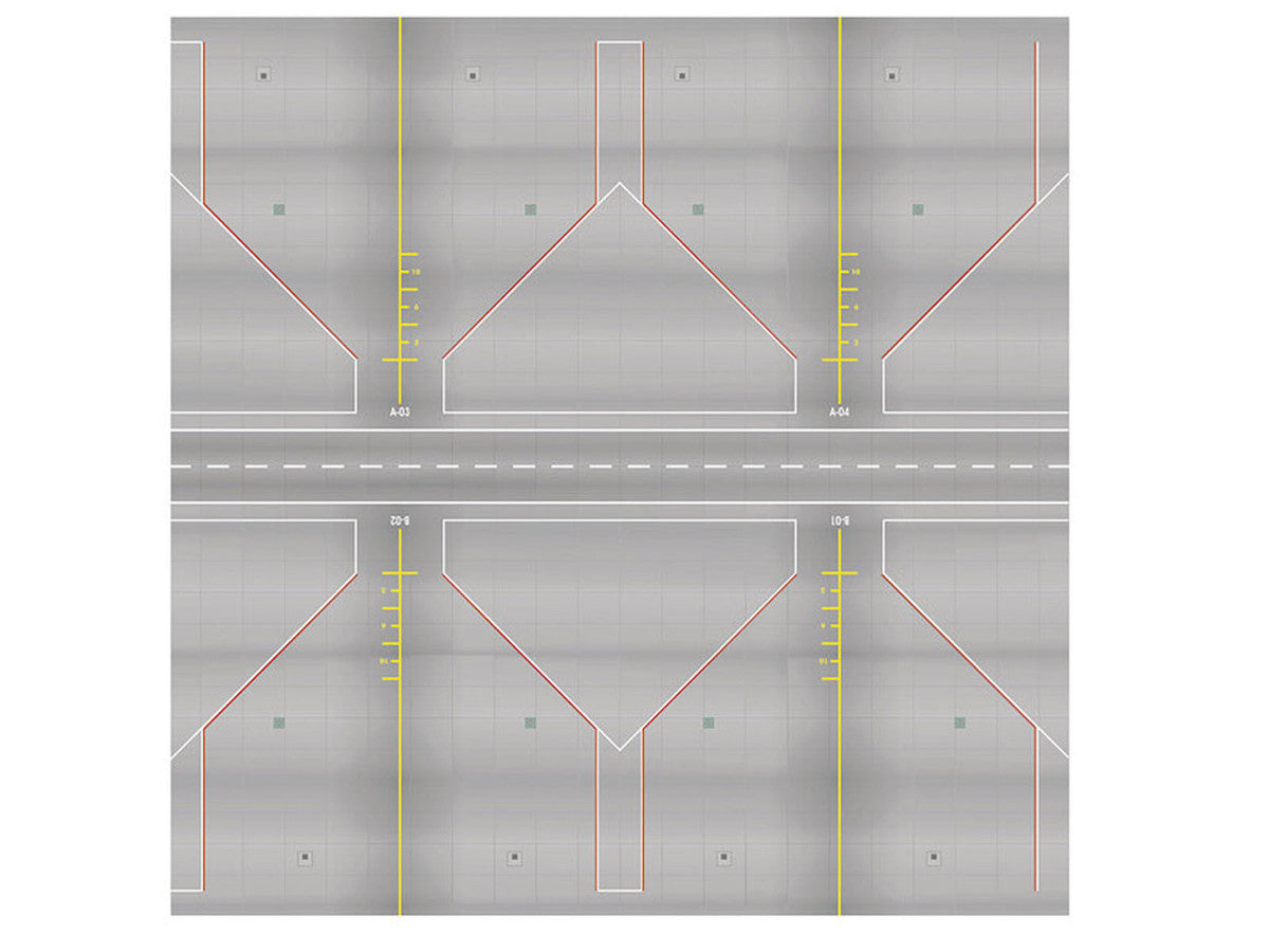 Airport Apron/Tower Cardboard Ground Plates for 1/200 Scale Models by Herpa LuxuryLifeWay Online Store