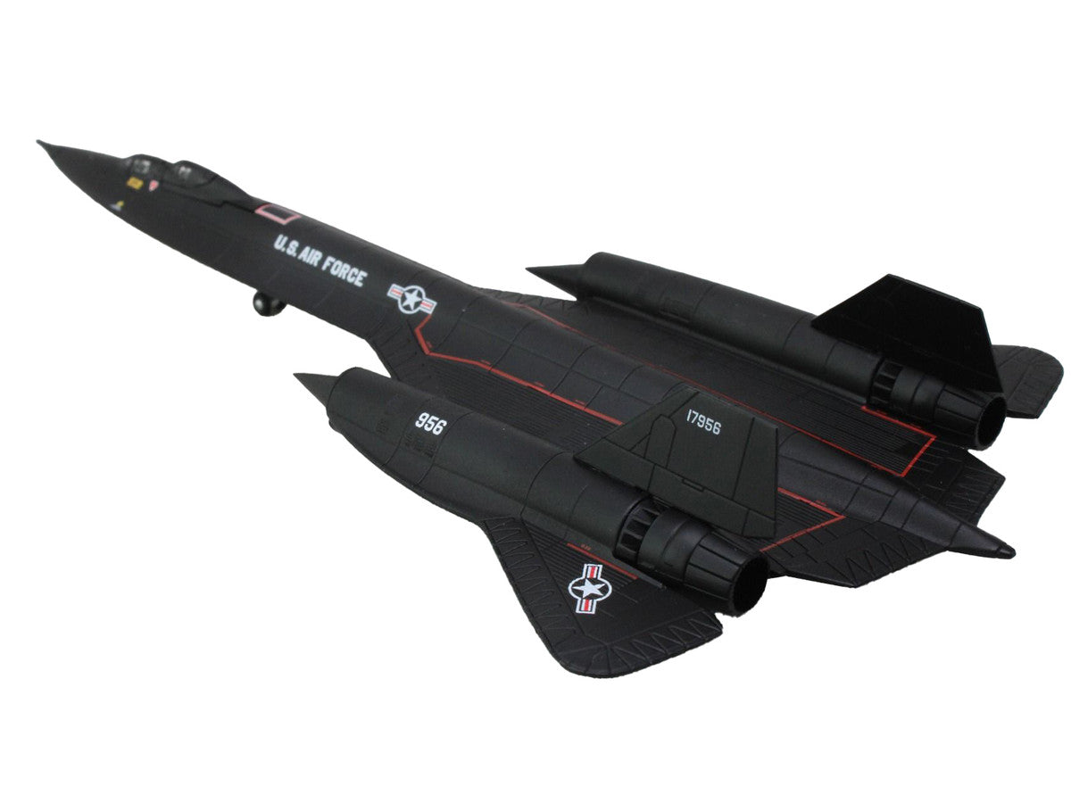 Lockheed SR-71B Blackbird Stealth Aircraft "9th Strategic Reconnaissance Wing Beale Air Base Gumby" United States Air Force 1/200 Diecast Model Airplane by Herpa LuxuryLifeWay Online Store