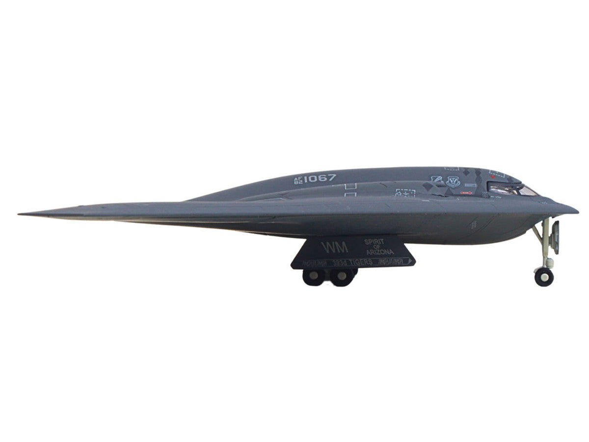 Northrop Grumman B-2A Spirit Stealth Bomber Aircraft "Spirit of Arizona 393rd Bomb Squadron 'Tigers' 509th Bomb Wing Whiteman Air Force Base" United States Air Force 1/200 Diecast Model by Herpa LuxuryLifeWay Online Store