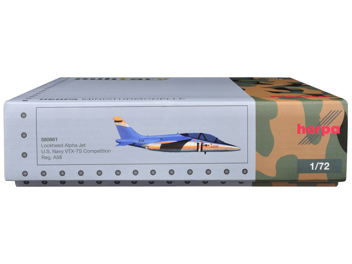 Lockheed Alpha Jet Aircraft "VTX-TS Competition" United States Navy "Military" Series 1/72 Diecast Model Airplane by Herpa LuxuryLifeWay Online Store