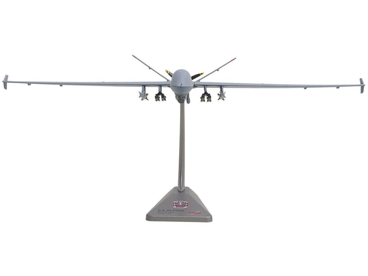 General Atomics MQ-9A Reaper Block 5 UAV "New York Air National Guard 108th Attack Squadron Hancock Field Air National Guard Base" United States Air Force "Military" Series 1/72 Diecast Model by Herpa LuxuryLifeWay Online Store