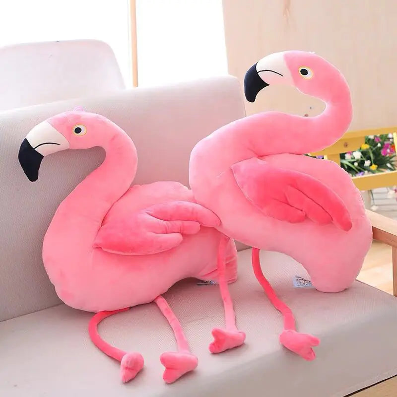 Flamingo Plush Toy - Cute Doll Decor and Pillow