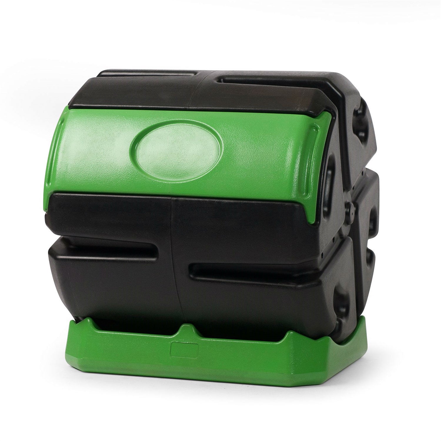 Recycled Plastic 5-Cubic Ft Compost Bin Home Garden Rolling Composter LuxuryLifeWay Online Store