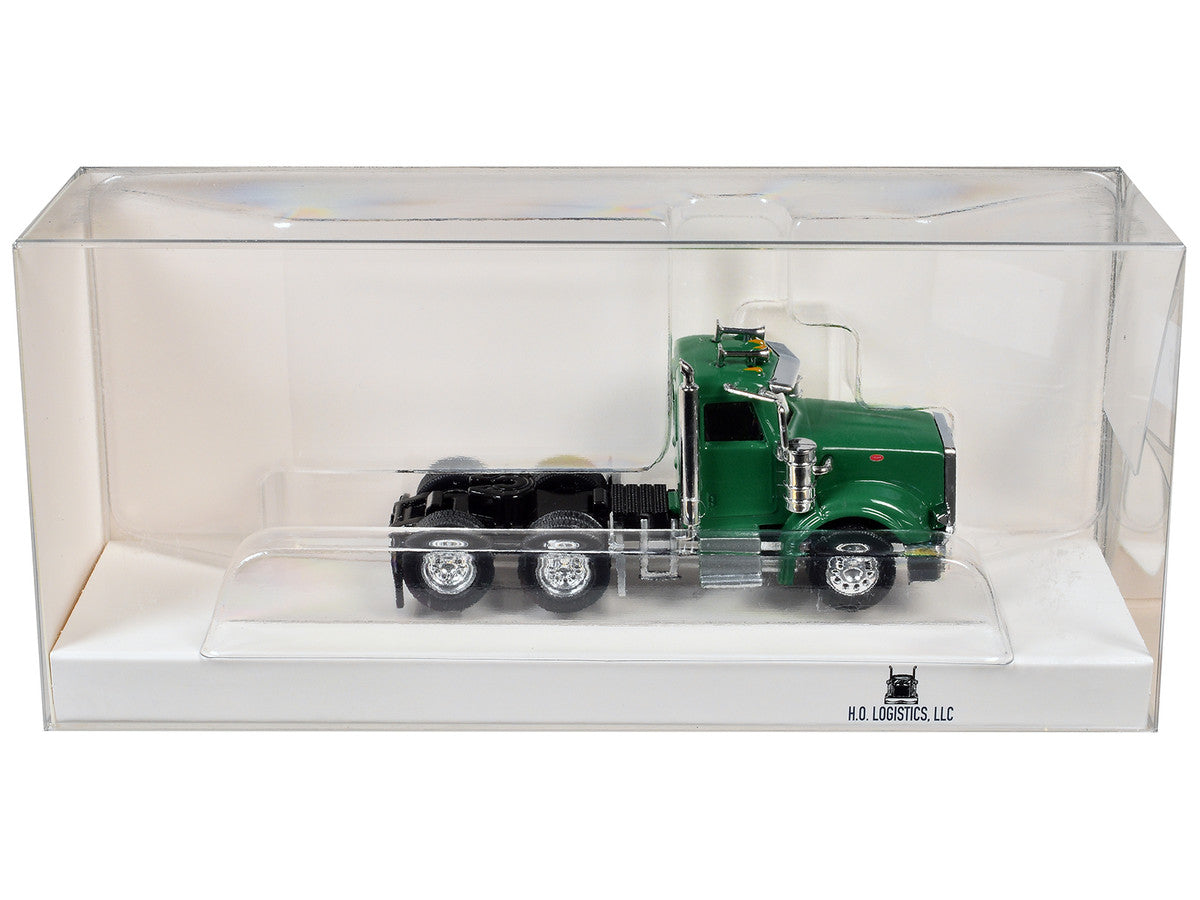 Peterbilt 367 Day Cab Green 1/87 (HO) Scale Plastic Model Car by HO Logistics LuxuryLifeWay Online Store