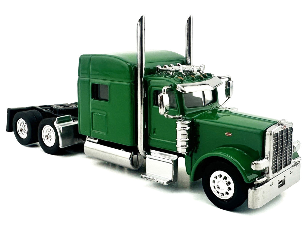 Peterbilt 389 Truck Tractor with Sleeper Cab Green 1/87 (HO) Scale Plastic Model Car by HO Logistics LuxuryLifeWay Online Store