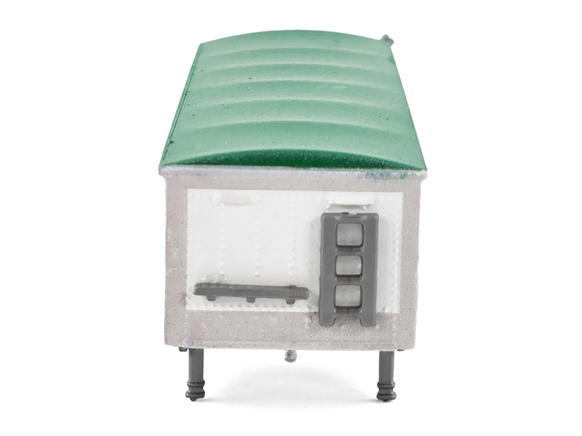 Covered Grain Trailer White with Green Tarp "Cargill" 1/87 (HO) Plastic Model Car by HO Logistics LuxuryLifeWay Online Store
