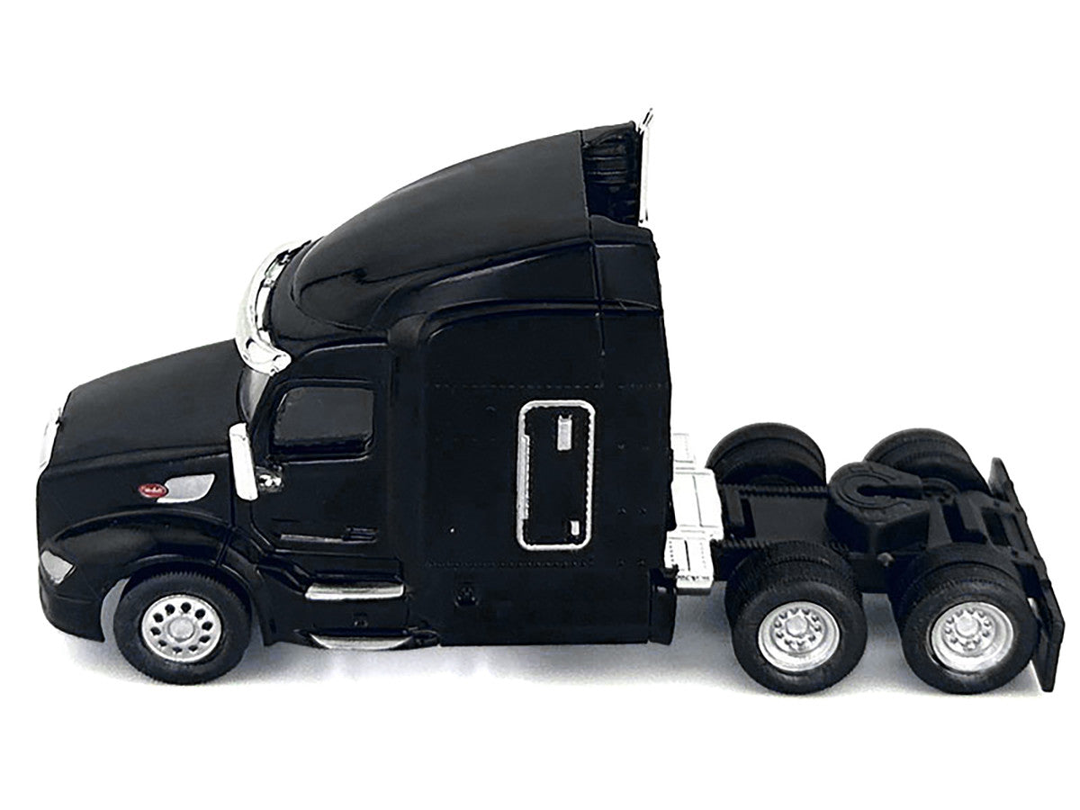 Peterbilt 579 Sleeper Cab Black 1/87 (HO) Plastic Model Car by HO Logistics LuxuryLifeWay Online Store