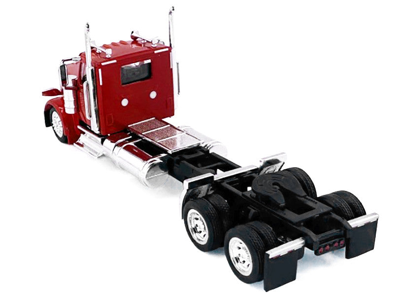 Peterbilt 589 2-Axel Day Cab Red 1/87 (HO) Plastic Model Car by HO Logistics LuxuryLifeWay Online Store