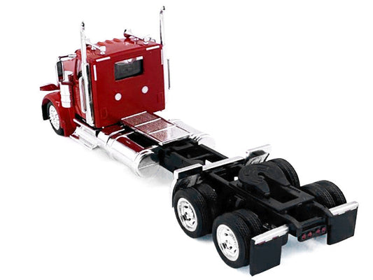 Peterbilt 589 2-Axel Day Cab Red 1/87 (HO) Plastic Model Car by HO Logistics LuxuryLifeWay Online Store