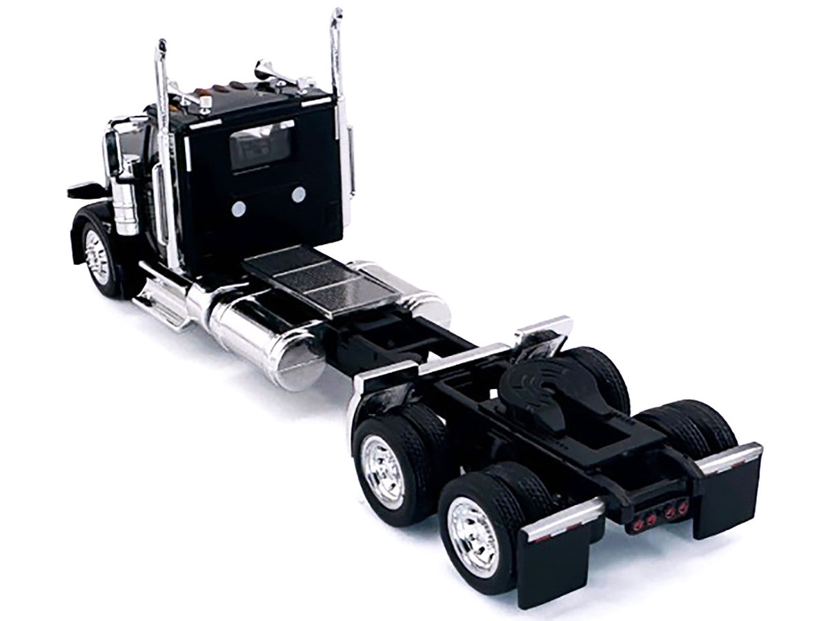 Peterbilt 589 2-Axel Day Cab Black 1/87 (HO) Plastic Model Car by HO Logistics LuxuryLifeWay Online Store