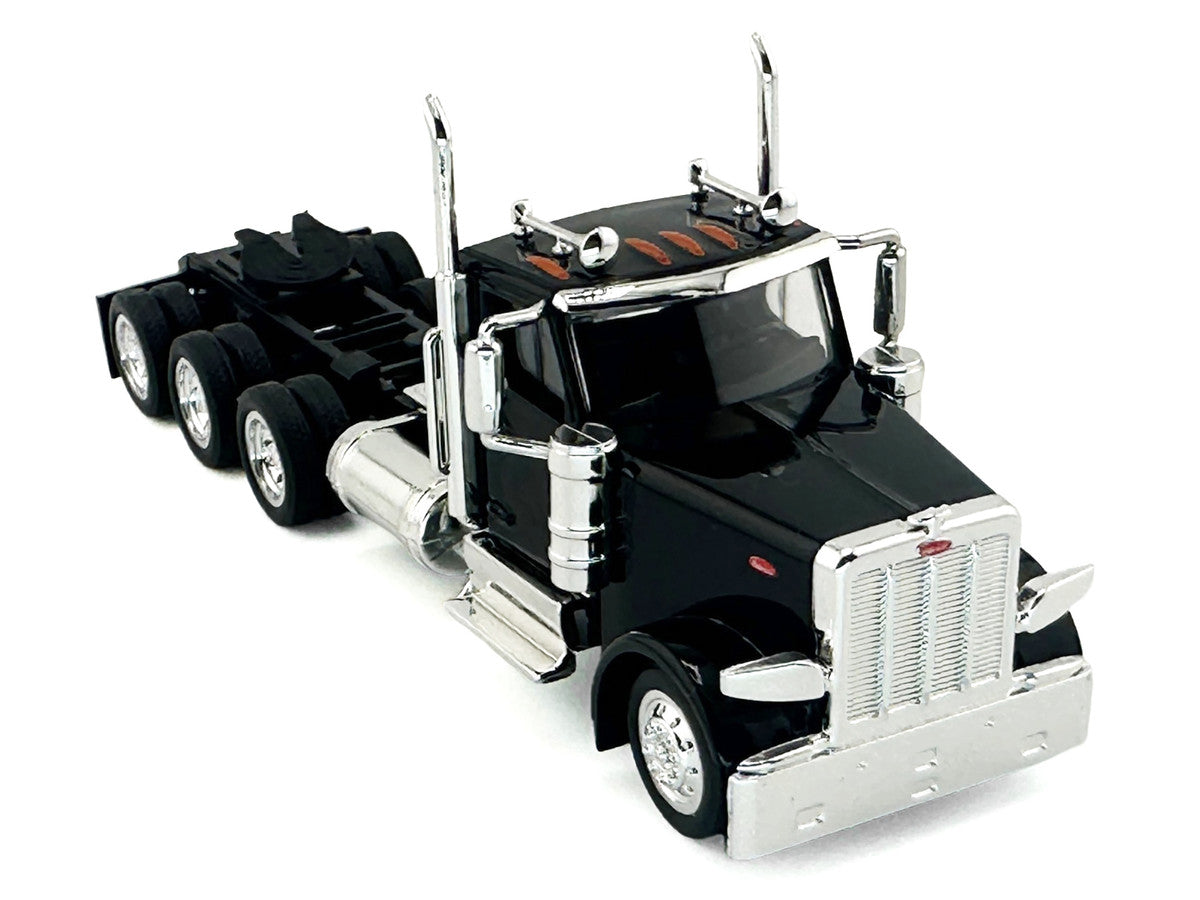 Peterbilt 589 3-Axel Day Cab Black 1/87 (HO) Plastic Model Car by HO Logistics LuxuryLifeWay Online Store