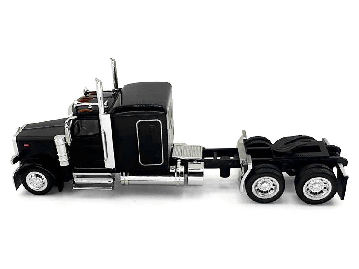 Peterbilt 589 Truck with 72 Inch Sleeper Black 1/87 (HO) Plastic Model Car by HO Logistics LuxuryLifeWay Online Store