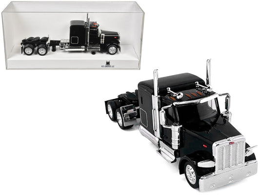 Peterbilt 589 Truck with 72 Inch Sleeper Black 1/87 (HO) Plastic Model Car by HO Logistics LuxuryLifeWay Online Store