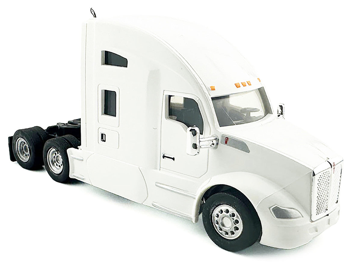 Kenworth T680 Sleeper Cab White 1/87 (HO) Plastic Model Car by HO Logistics LuxuryLifeWay Online Store