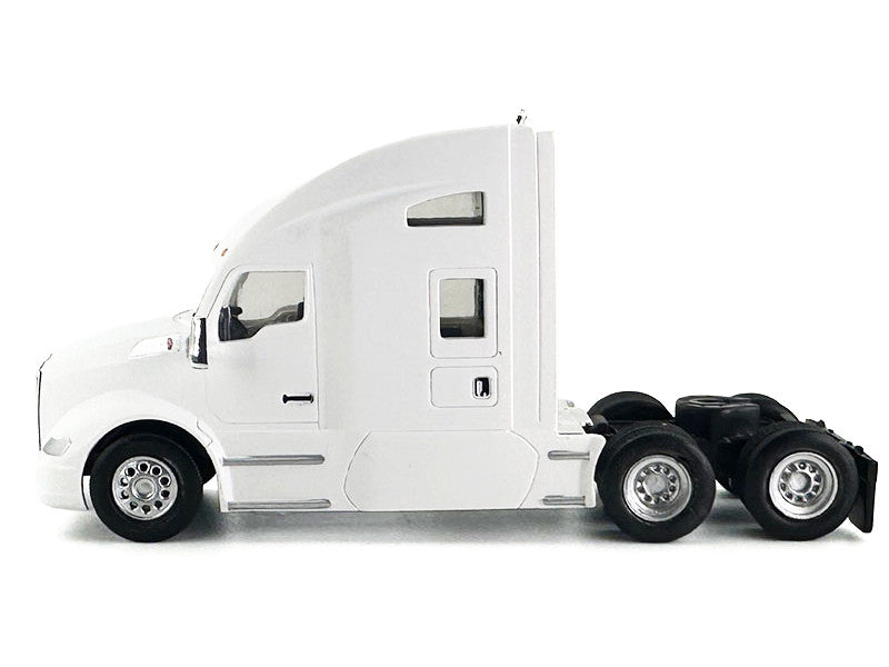 Kenworth T680 Sleeper Cab White 1/87 (HO) Plastic Model Car by HO Logistics LuxuryLifeWay Online Store