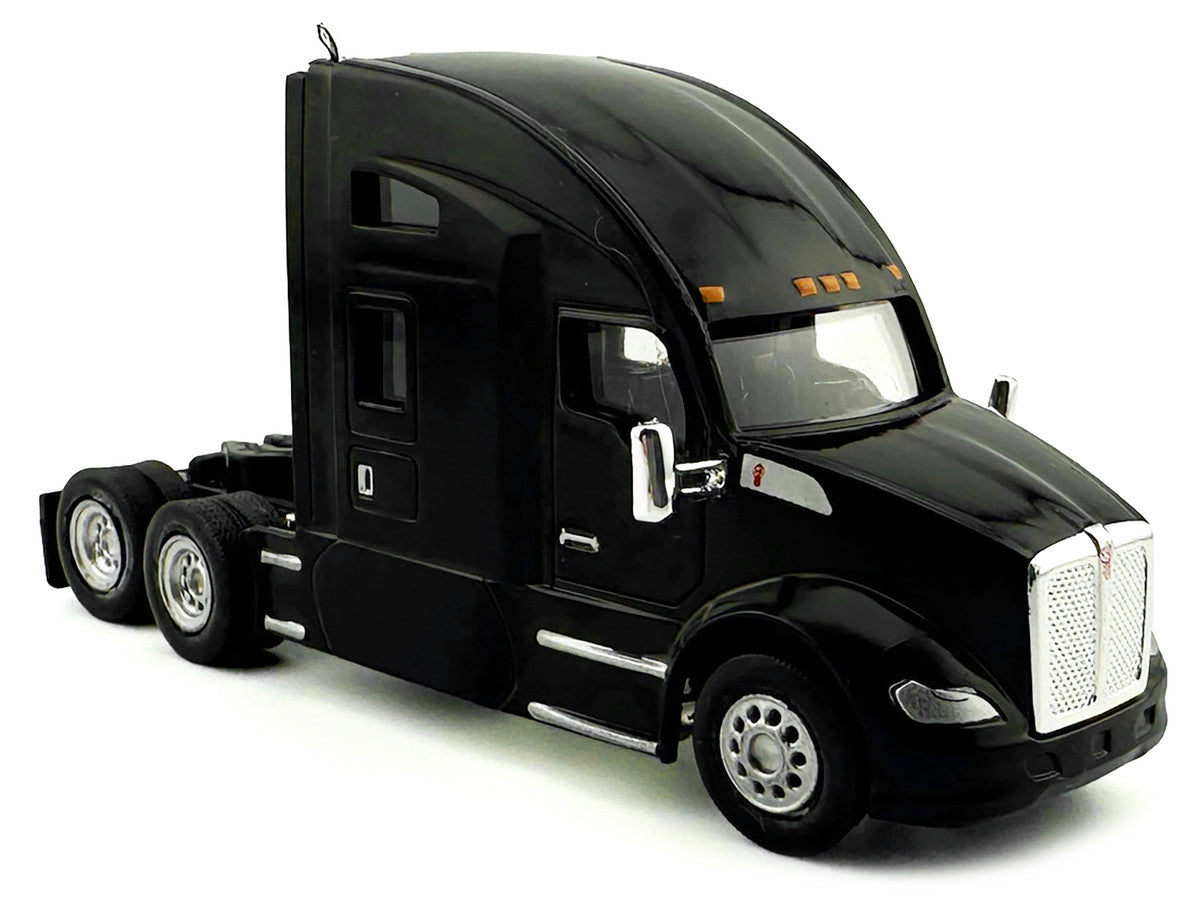 Kenworth T680 Sleeper Cab Black 1/87 (HO) Plastic Model Car by HO Logistics LuxuryLifeWay Online Store