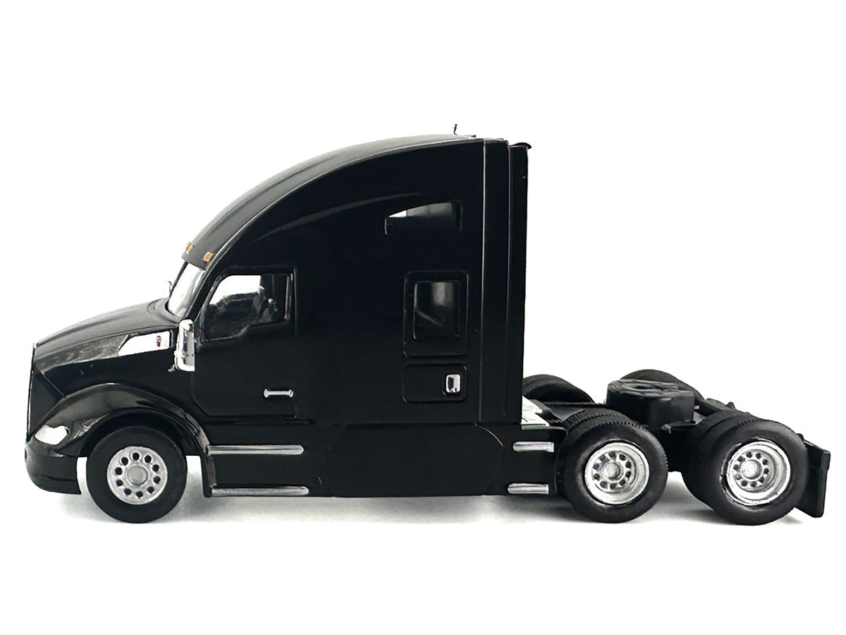 Kenworth T680 Sleeper Cab Black 1/87 (HO) Plastic Model Car by HO Logistics LuxuryLifeWay Online Store