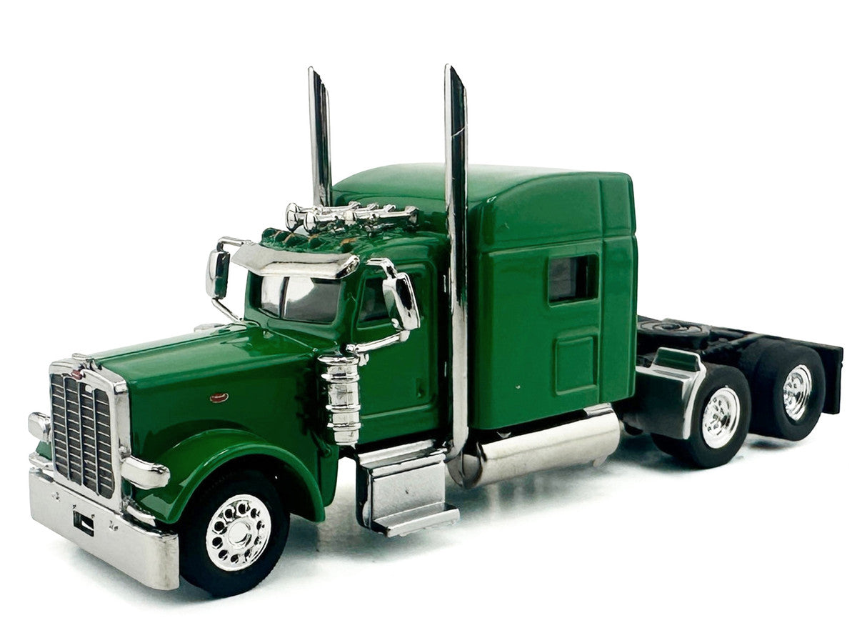 Kenworth W900L Truck Tractor with Sleeper Cab Green  1/87 (HO) Scale Plastic Model Car by HO Logistics LuxuryLifeWay Online Store