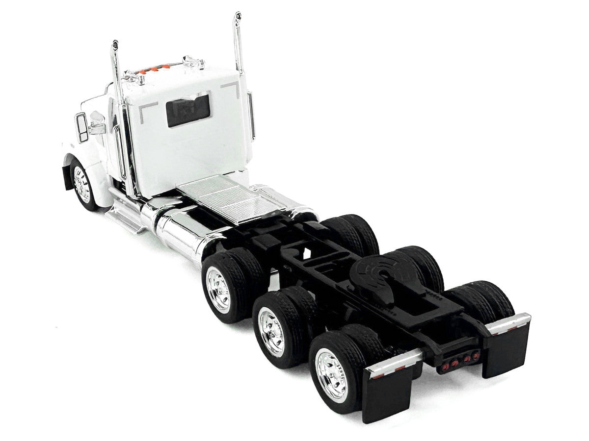Kenworth W990 3-Axel Day Cab White 1/87 (HO) Plastic Model Car by HO Logistics LuxuryLifeWay Online Store