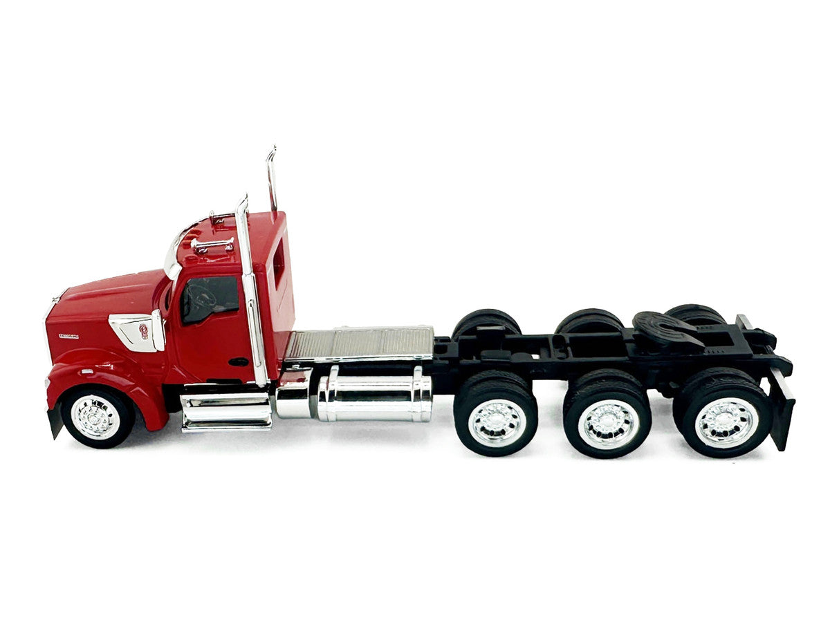 Kenworth W990 3-Axel Day Cab Red 1/87 (HO) Plastic Model Car by HO Logistics LuxuryLifeWay Online Store