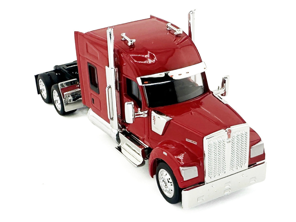 Kenworth W990 with Stand Up Sleeper Cab Red 1/87 (HO) Plastic Model Car by HO Logistics LuxuryLifeWay Online Store