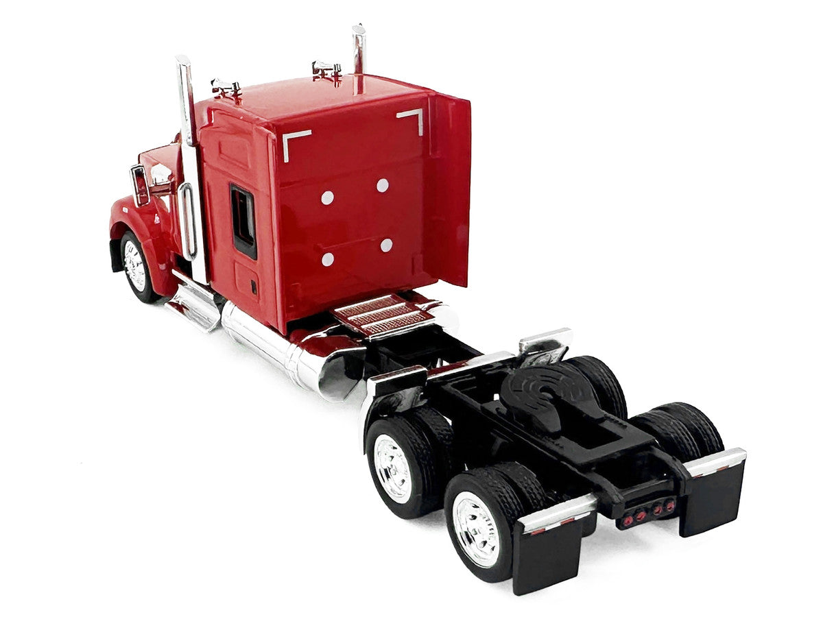 Kenworth W990 with Stand Up Sleeper Cab Red 1/87 (HO) Plastic Model Car by HO Logistics LuxuryLifeWay Online Store