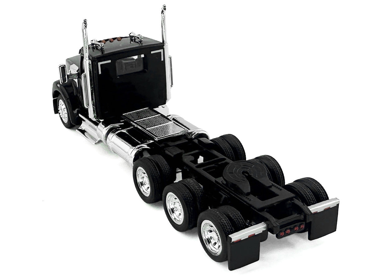 Kenworth W990 3-Axel Day Cab Black 1/87 (HO) Plastic Model Car by HO Logistics LuxuryLifeWay Online Store