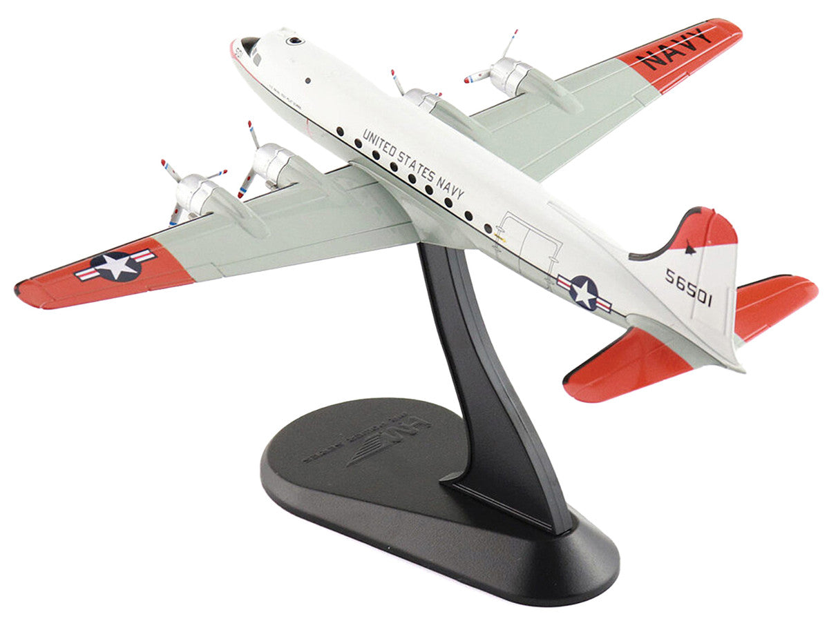 Douglas C-54Q Skymaster Transport Aircraft "US Navy Test Pilot School" (1973) United States Navy "Airliner Series" 1/200 Diecast Model by Hobby Master LuxuryLifeWay Online Store