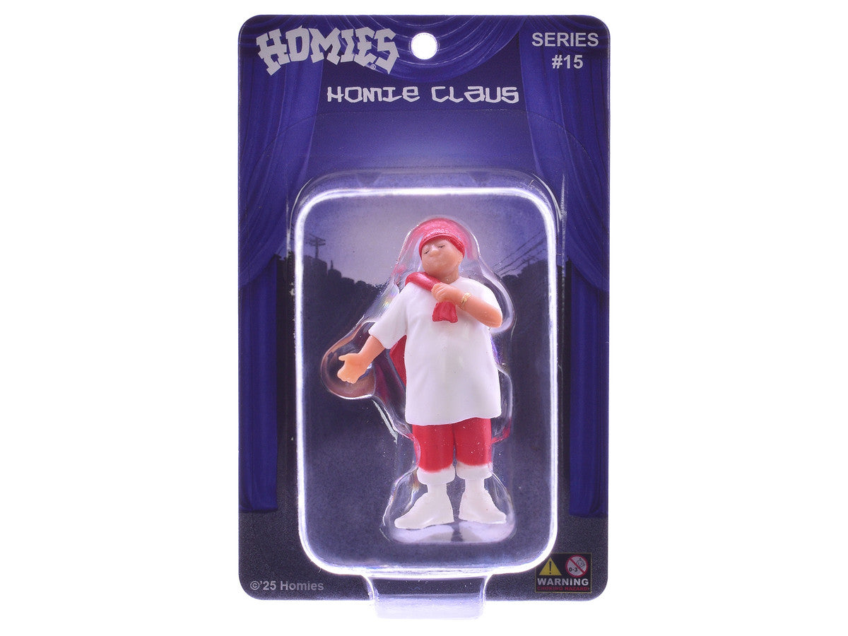 Homie Claus 1.75" Figure "Special Release" #10 Series 15 Model by Homies LuxuryLifeWay Online Store