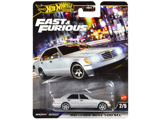 Mercedes-Benz 500 SEL Silver Metallic "The Fast and the Furious: Tokyo Drift" (2006) Movie "Fast & Furious" Series Diecast Model Car by Hot Wheels LuxuryLifeWay Online Store