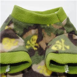 Chihuahua Clothes Cute Printed Small Dog Clothes French Bulldog Dogs Clothes Pets Warm Fleece Dog Winter Coat Puppy Dog Costume Pi-Mart