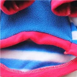 Chihuahua Clothes Cute Printed Small Dog Clothes French Bulldog Dogs Clothes Pets Warm Fleece Dog Winter Coat Puppy Dog Costume Pi-Mart