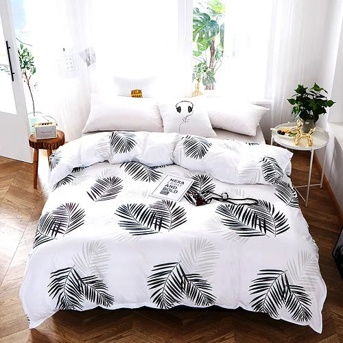 New Product 1pc 100%Polyester Pastoral Style Flowers Colorful Printed Duvet Cover Pi-Mart